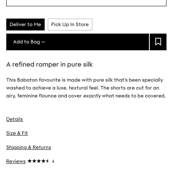 Babaton Corbett Silk Romper - Picture 14 of 16